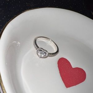 Pandora heart promise ring.